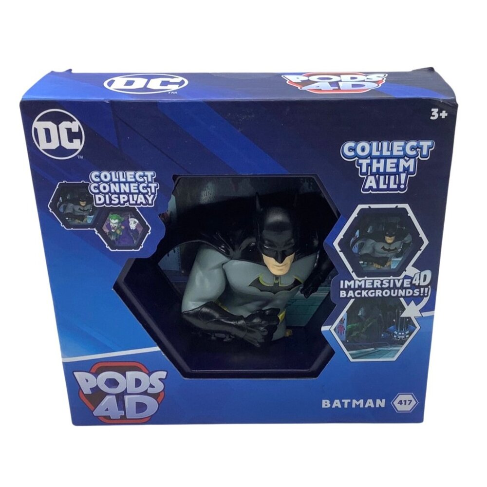 Batman Pods 4D Collectible‎ Figure With Immersive Background Display
